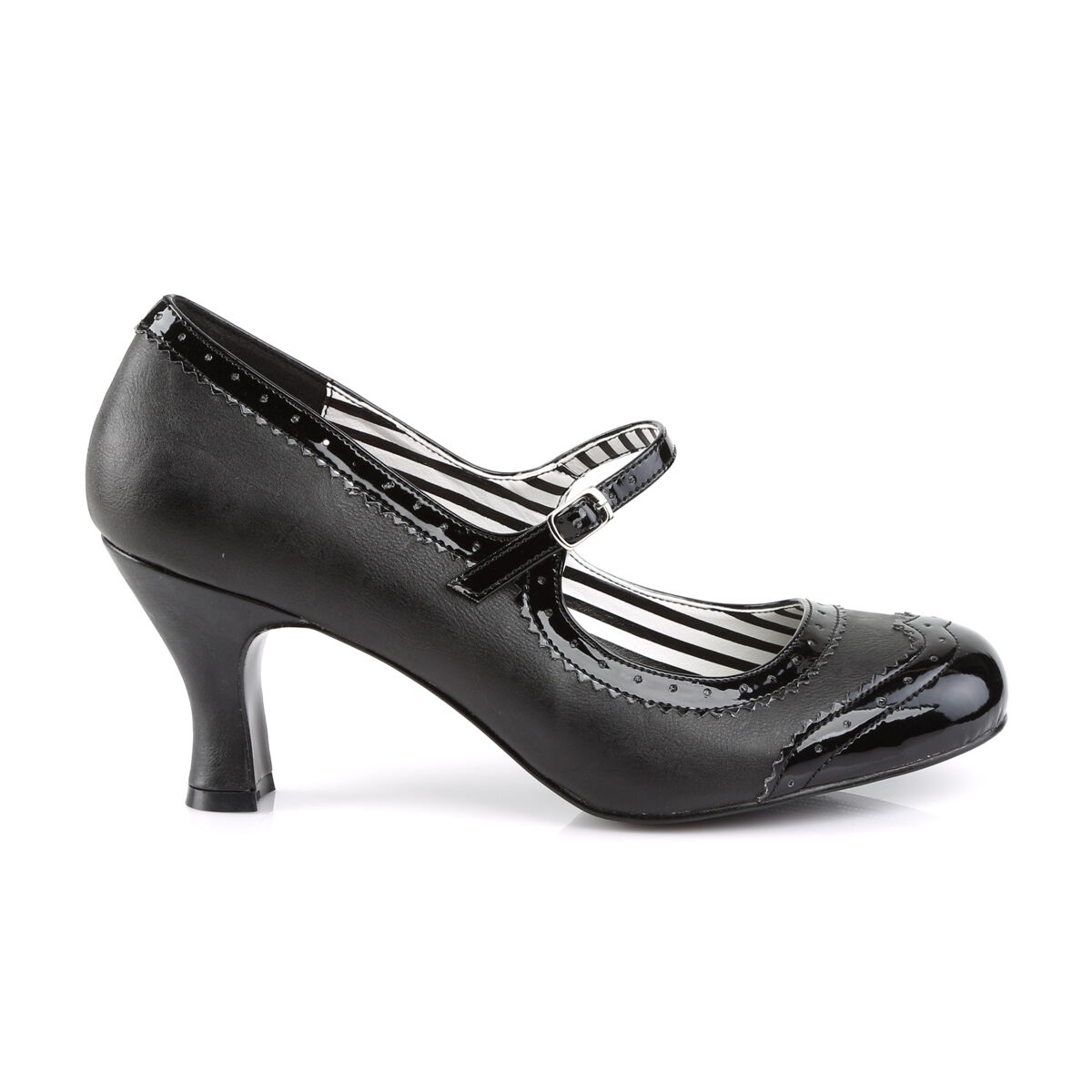 Pleaser Pink Label JENNA-06 Damen Pumps Schwarz  EU 40