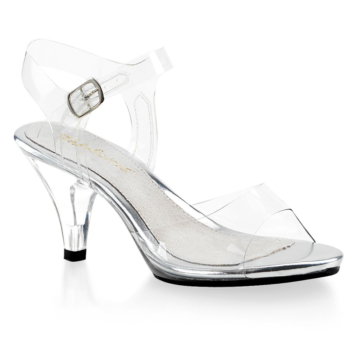Fabulicious BELLE-308 Damen Sandale Transparent