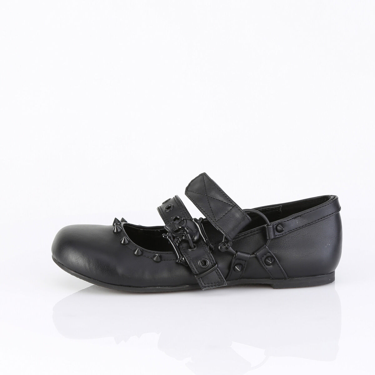 DemoniaCult DAISY-08 Damen Sandale Schwarz  EU 37