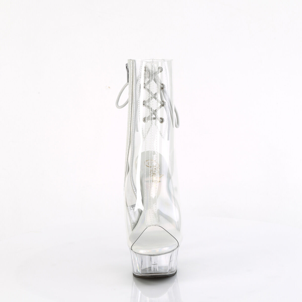 Pleaser DELIGHT-1018C Damen Stiefelette Transparent  EU 36