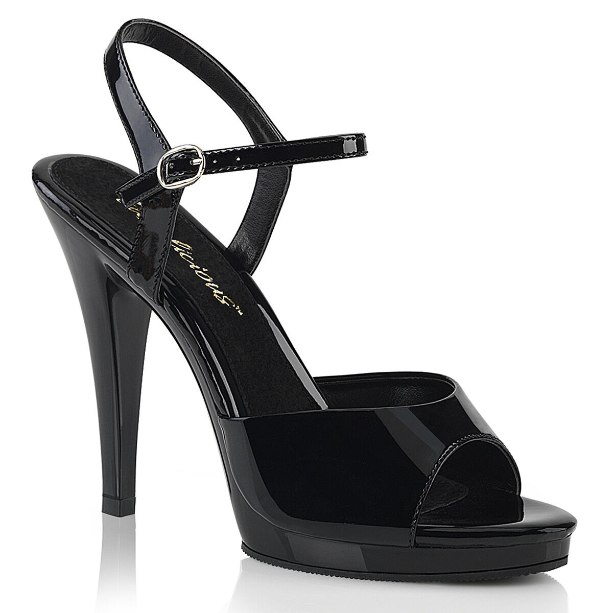 Fabulicious FLAIR-409 Damen Sandale Schwarz  EU 36