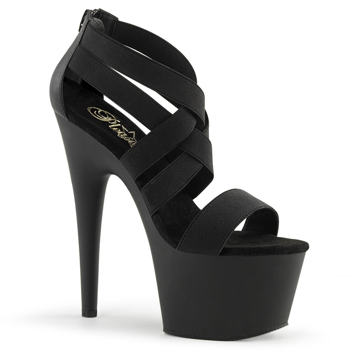 Pleaser ADORE-769 Damen Sandale Schwarz