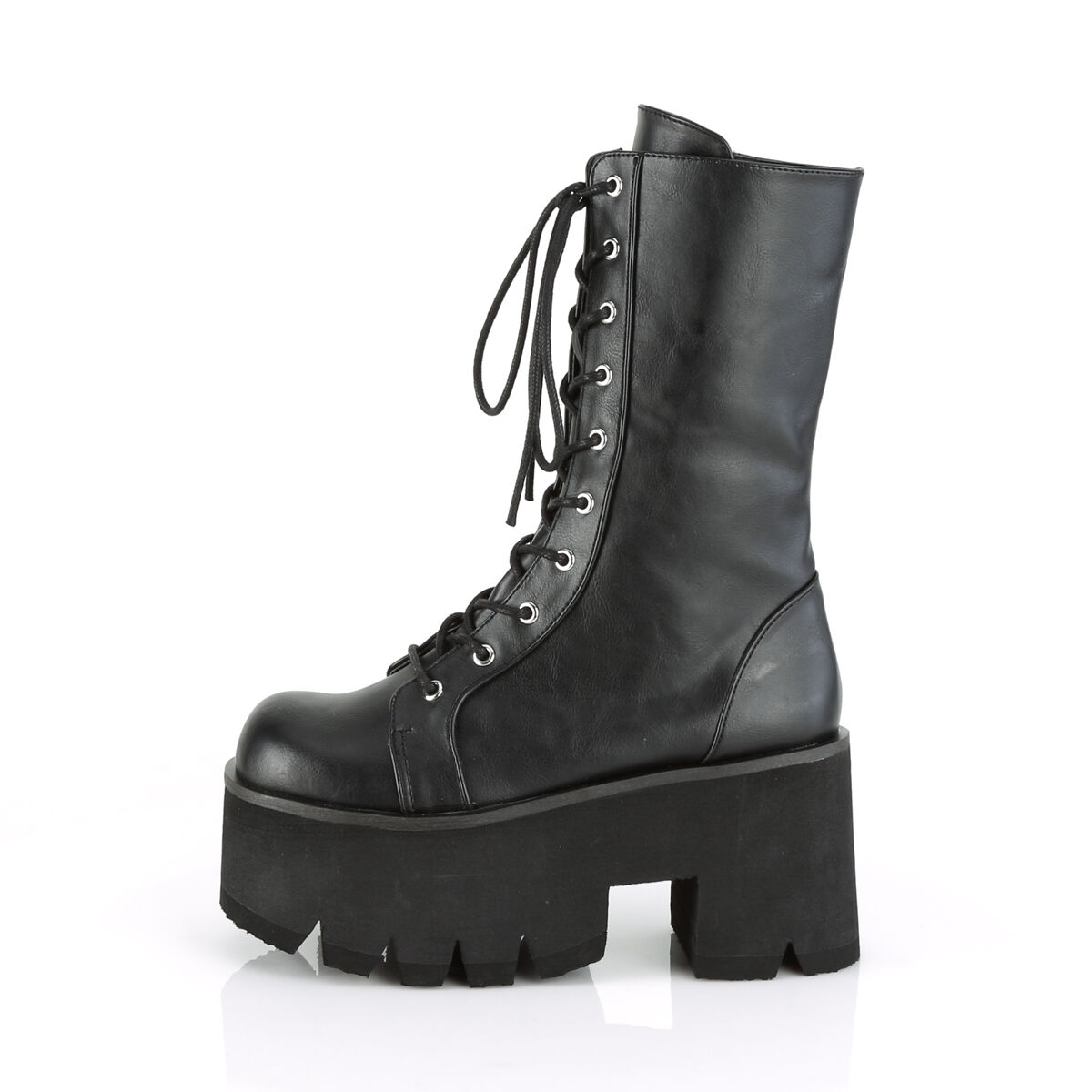 DemoniaCult ASHES-105 Damen Stiefel Schwarz  EU 36