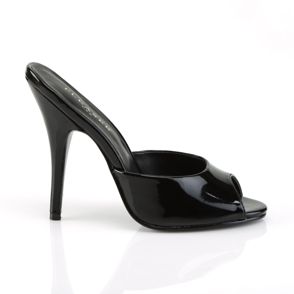 Pleaser Pink Label SEDUCE-101 Damen Slipper Schwarz  EU 36