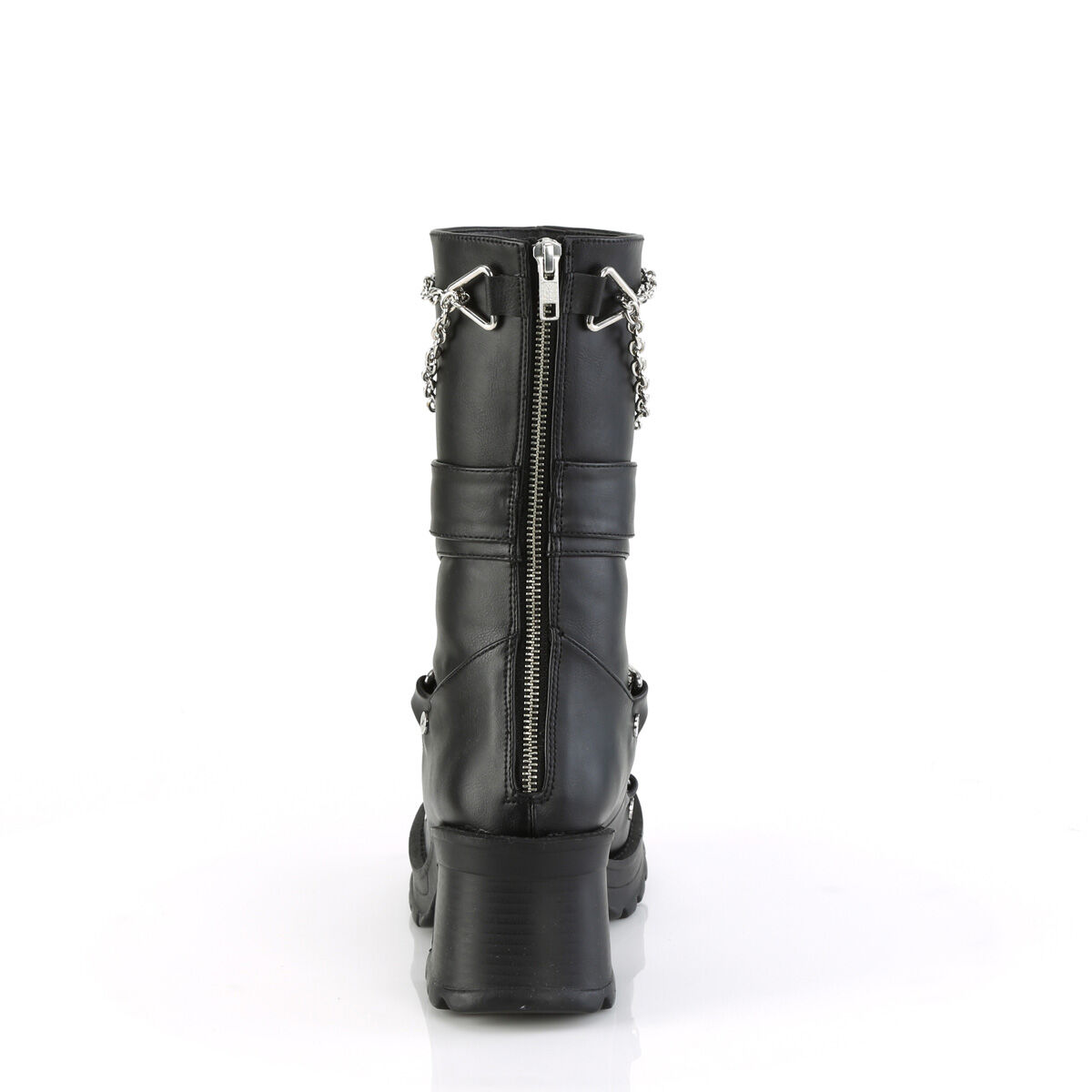 DemoniaCult BRATTY-120 Damen Stiefel Schwarz  EU 36