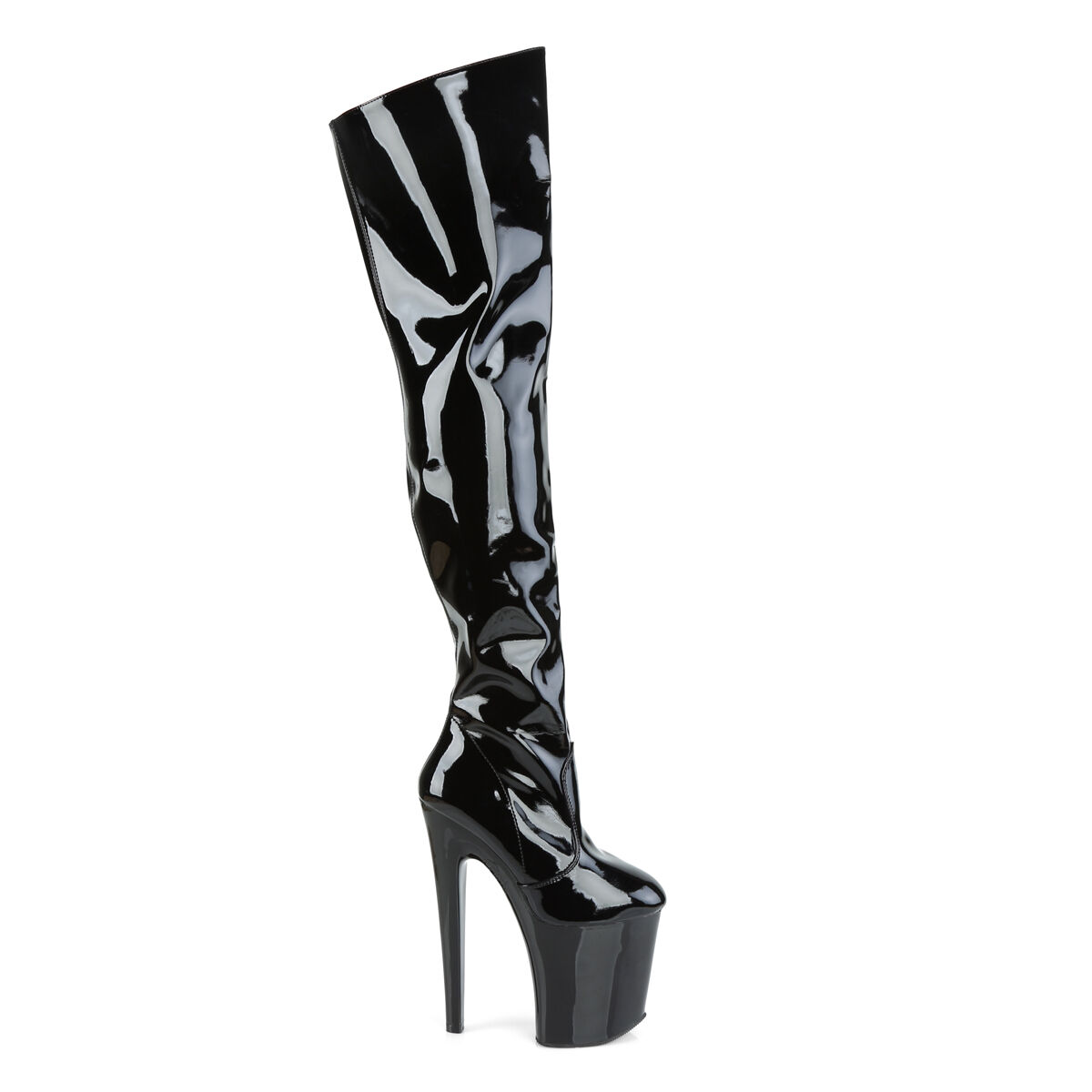 Pleaser XTREME-3010 Damen Stiefel Schwarz  EU 36