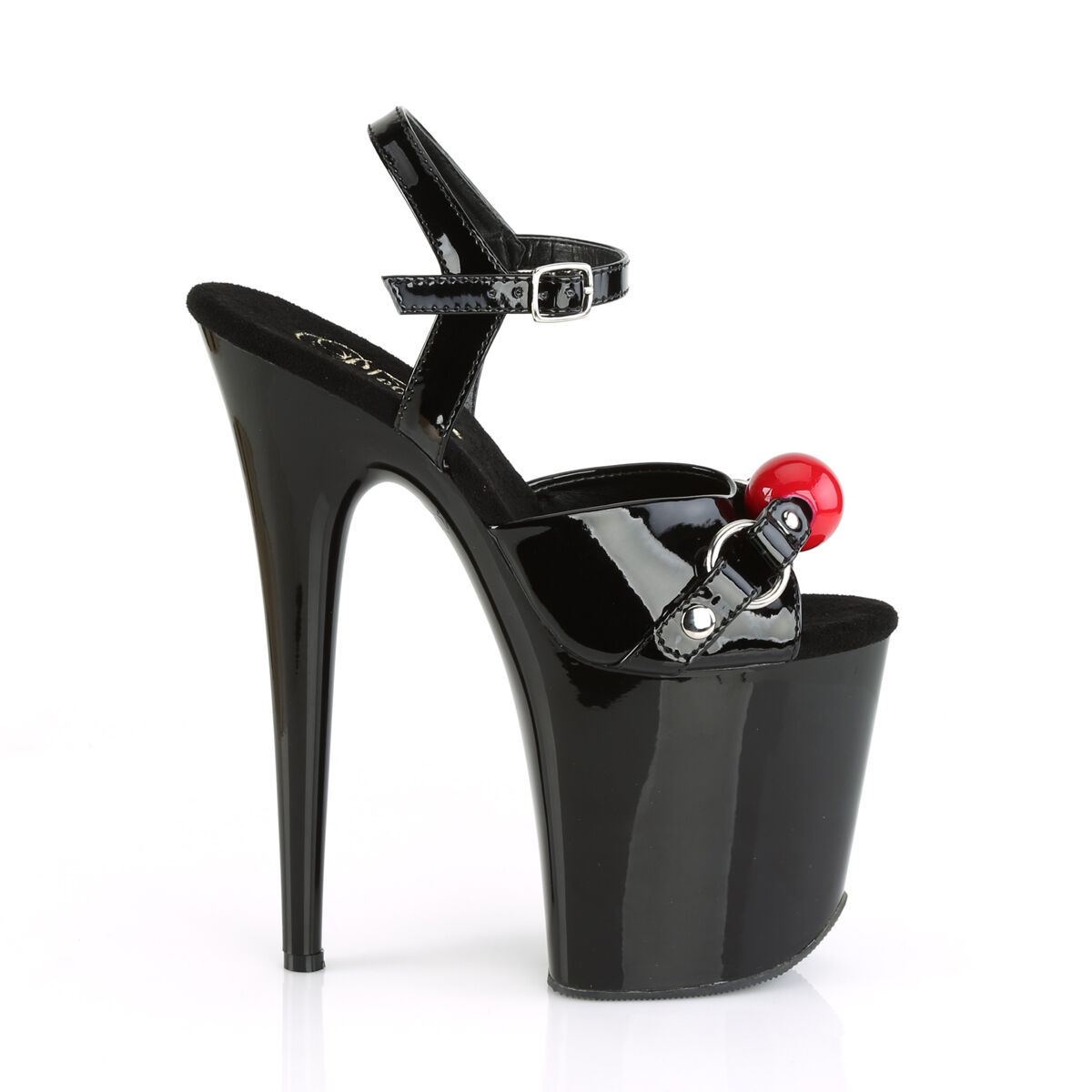 Pleaser FLAMINGO-809GB Damen Sandale Schwarz  EU 35