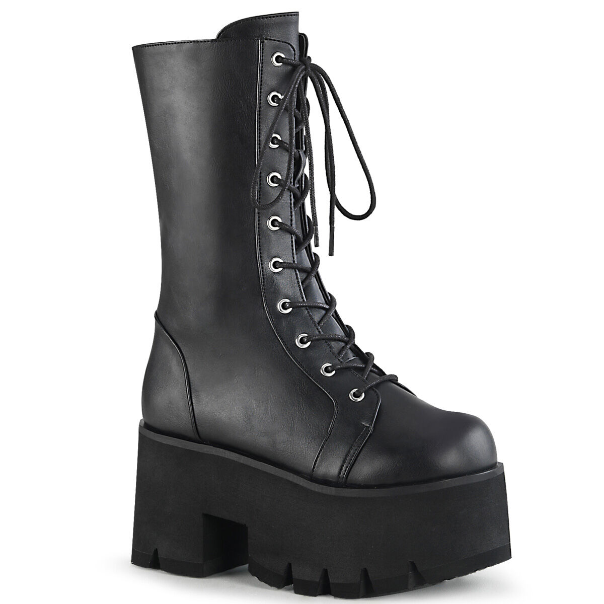 DemoniaCult ASHES-105 Damen Stiefel Schwarz  EU 37