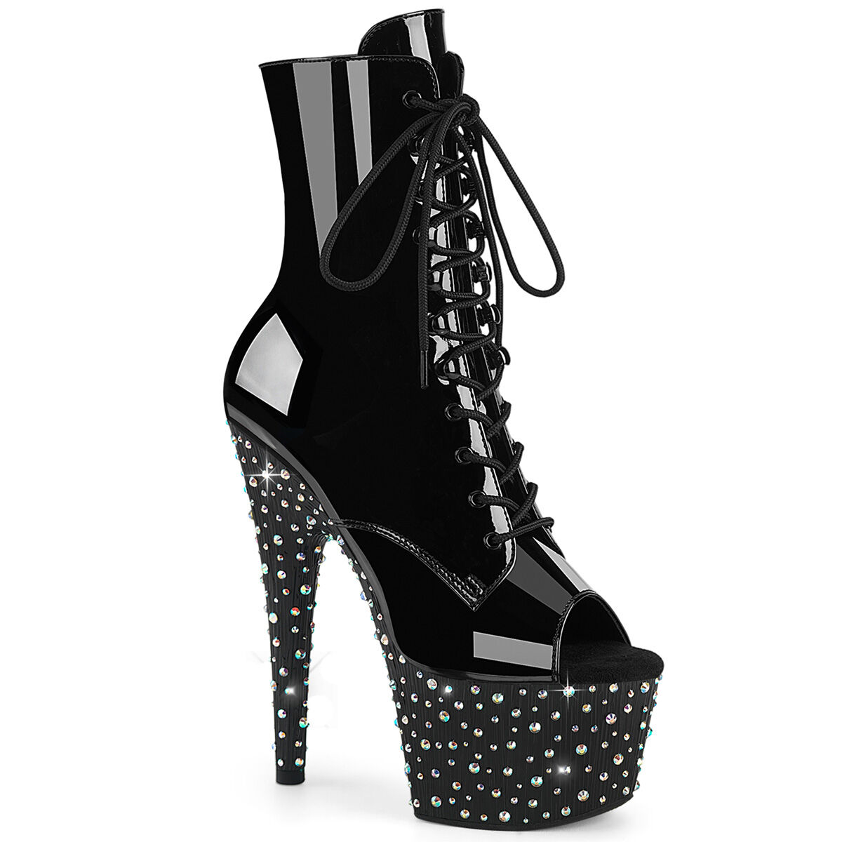 Pleaser STARDANCE-1021 Plateau Stiefeletten Schwarz Patiniert - Schwarz Silber Multi Strass EU 35, Bekleidung, Schuhwerk, Hoher Absatz, Schuh, Bekleidung, Schuhwerk, Hoher Absatz, Schuh, Bekleidung, Schuhwerk, Hoher Absatz, Schuh, Bekleidung, Schuhwerk, H