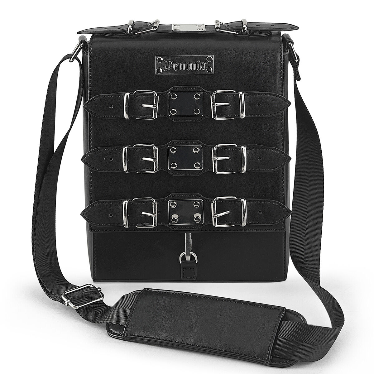 DemoniaCult HB-660 Bolso bandolera negro