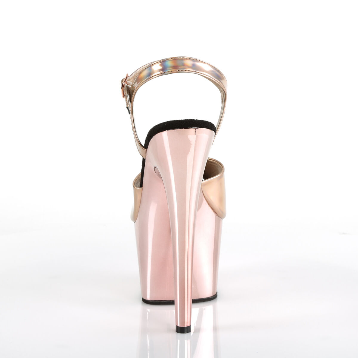Pleaser ADORE-709HGCH Damen Sandale Roségold  EU 40