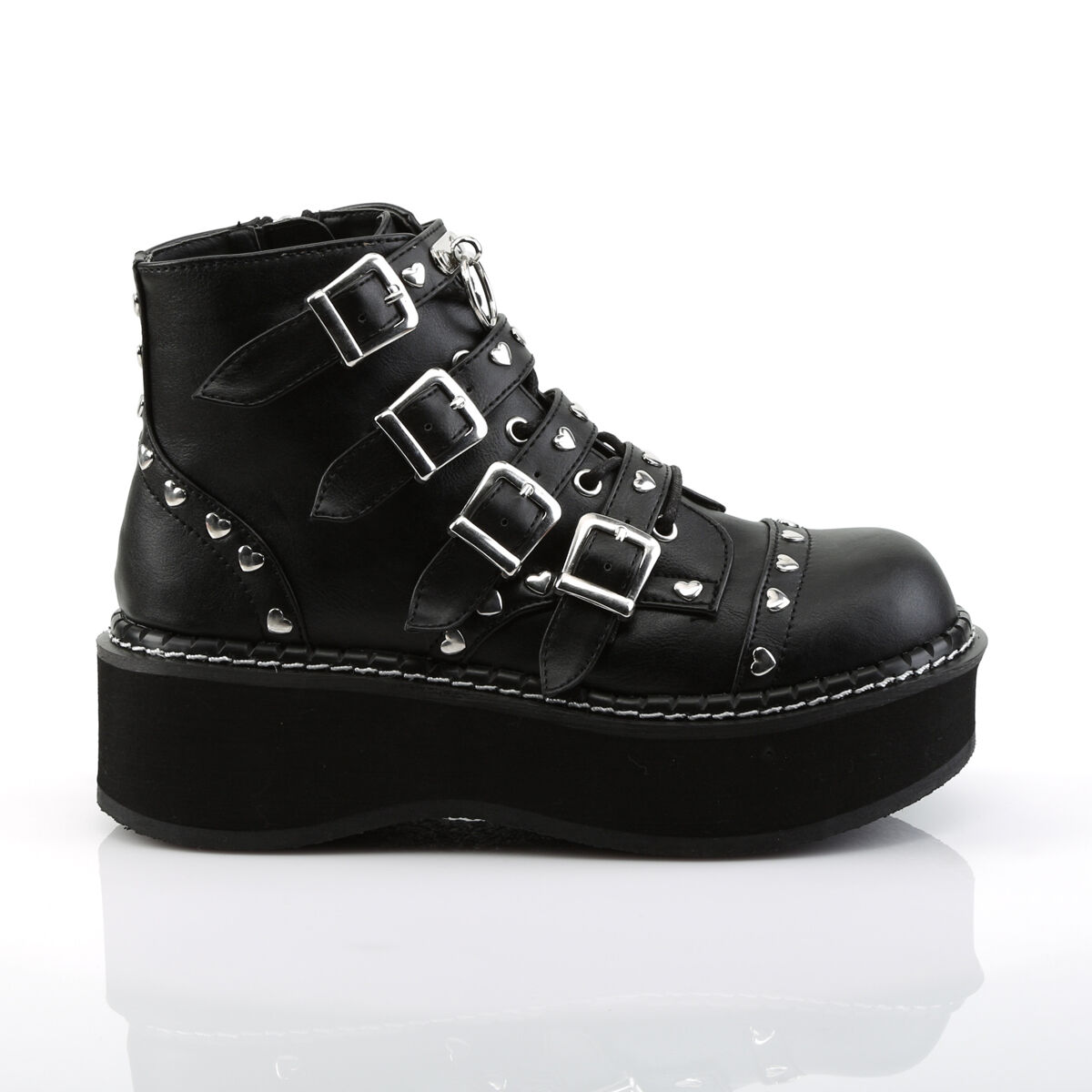 DemoniaCult EMILY-315 Women's Ankle Boot Black EU 41