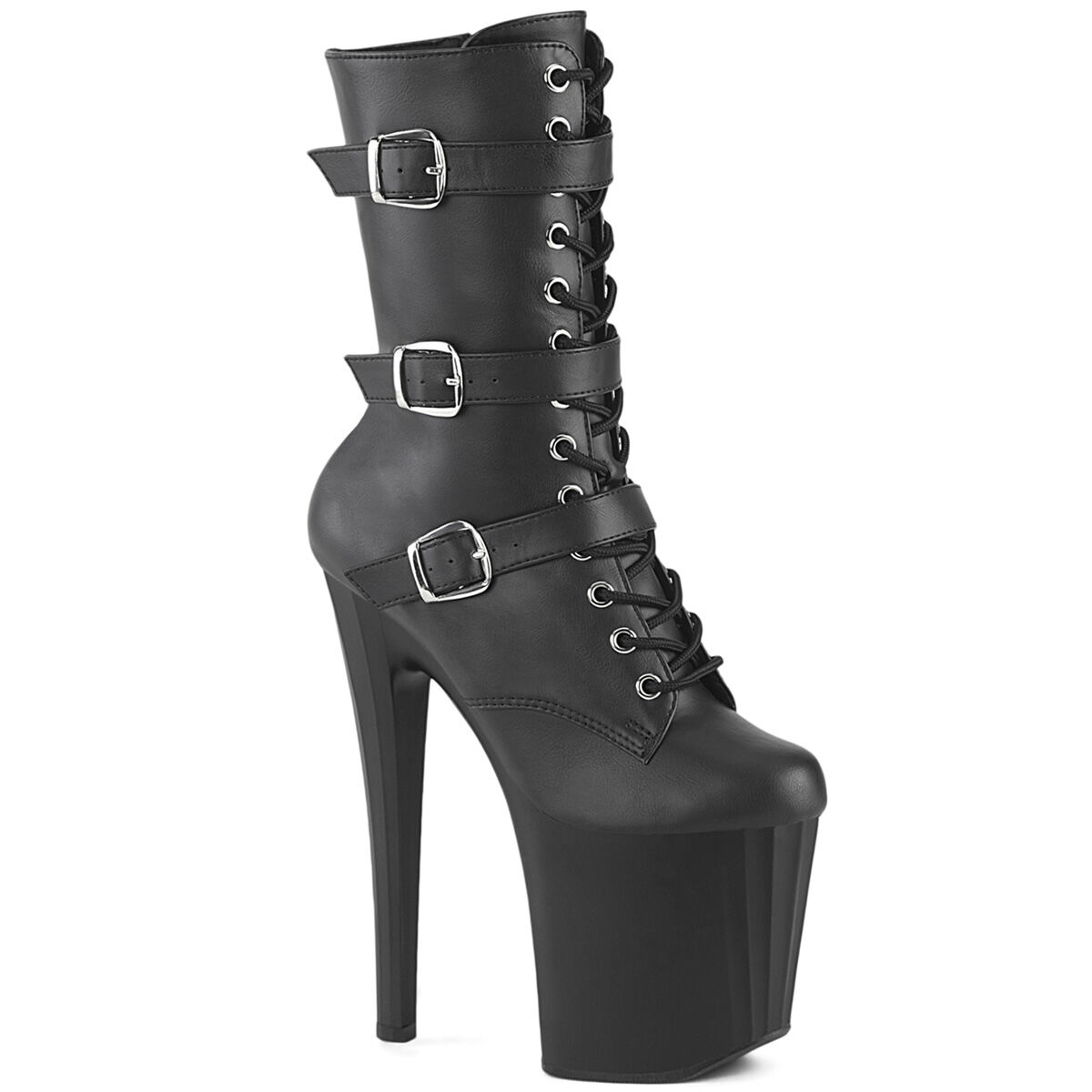 Pleaser ENCHANT-1043 Damen Stiefelette Schwarz  EU 35