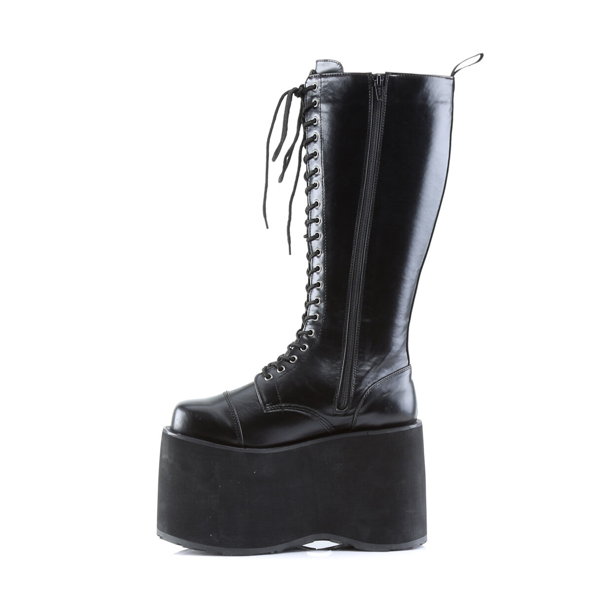DemoniaCult MEGA-602 Unisex Stiefel Schwarz  EU 37