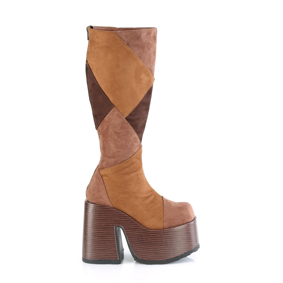 DemoniaCult CAMEL-280 Damen Stiefel Braun Mehrfarbig EU 41