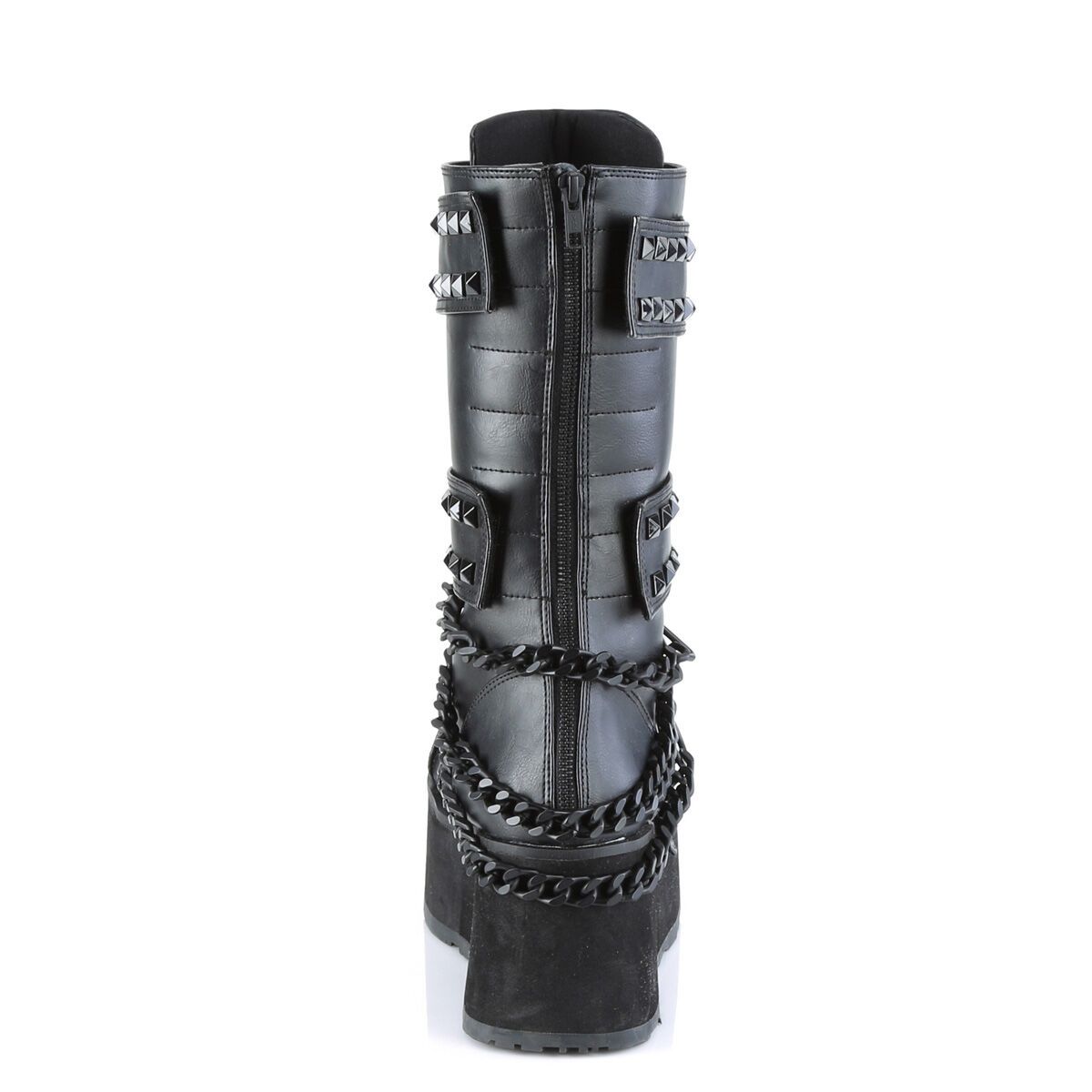 DemoniaCult TRASHVILLE-138 Unisex Stiefel Schwarz  EU 38