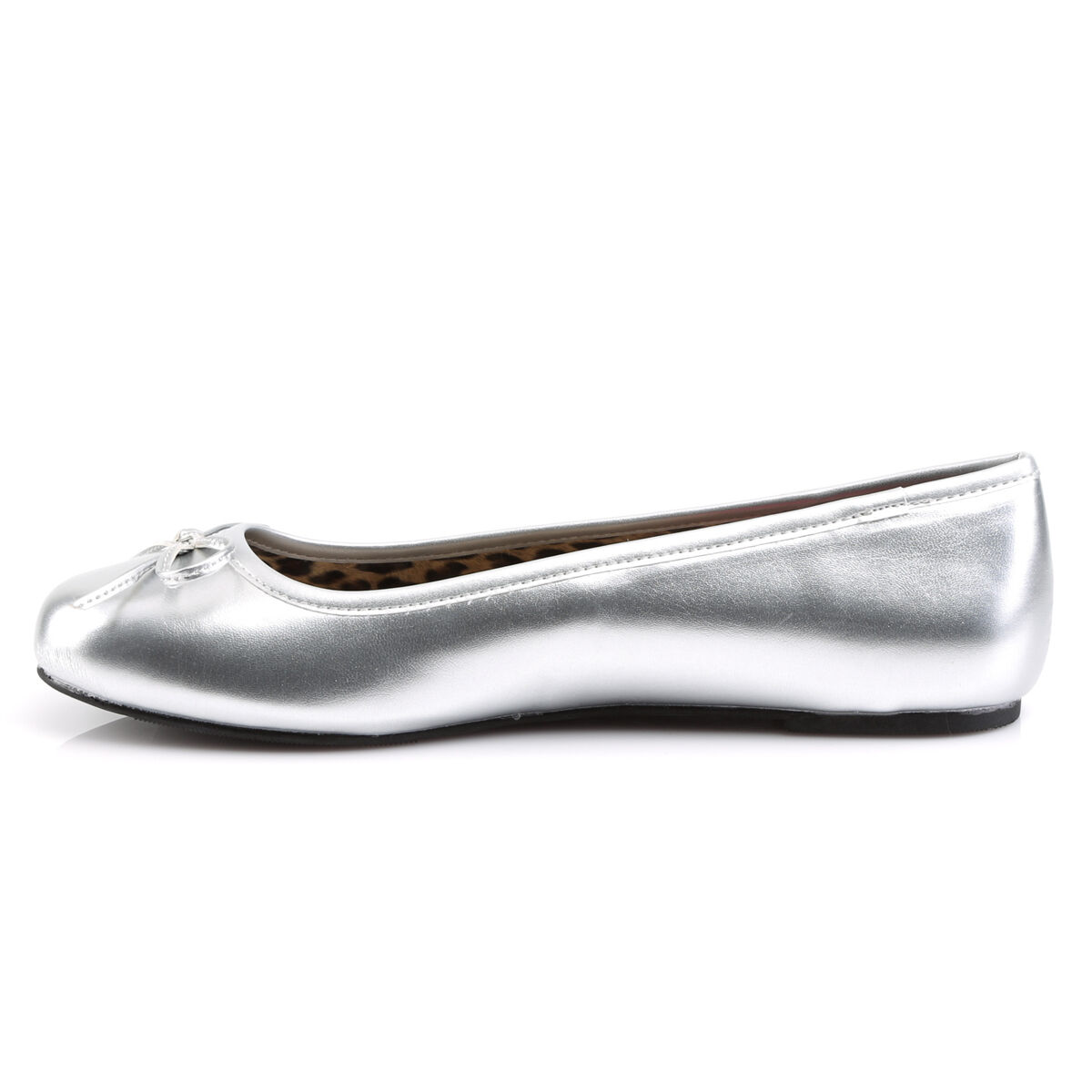 Pleaser Pink Label ANNA-01 Damen Flats Silber  EU 41