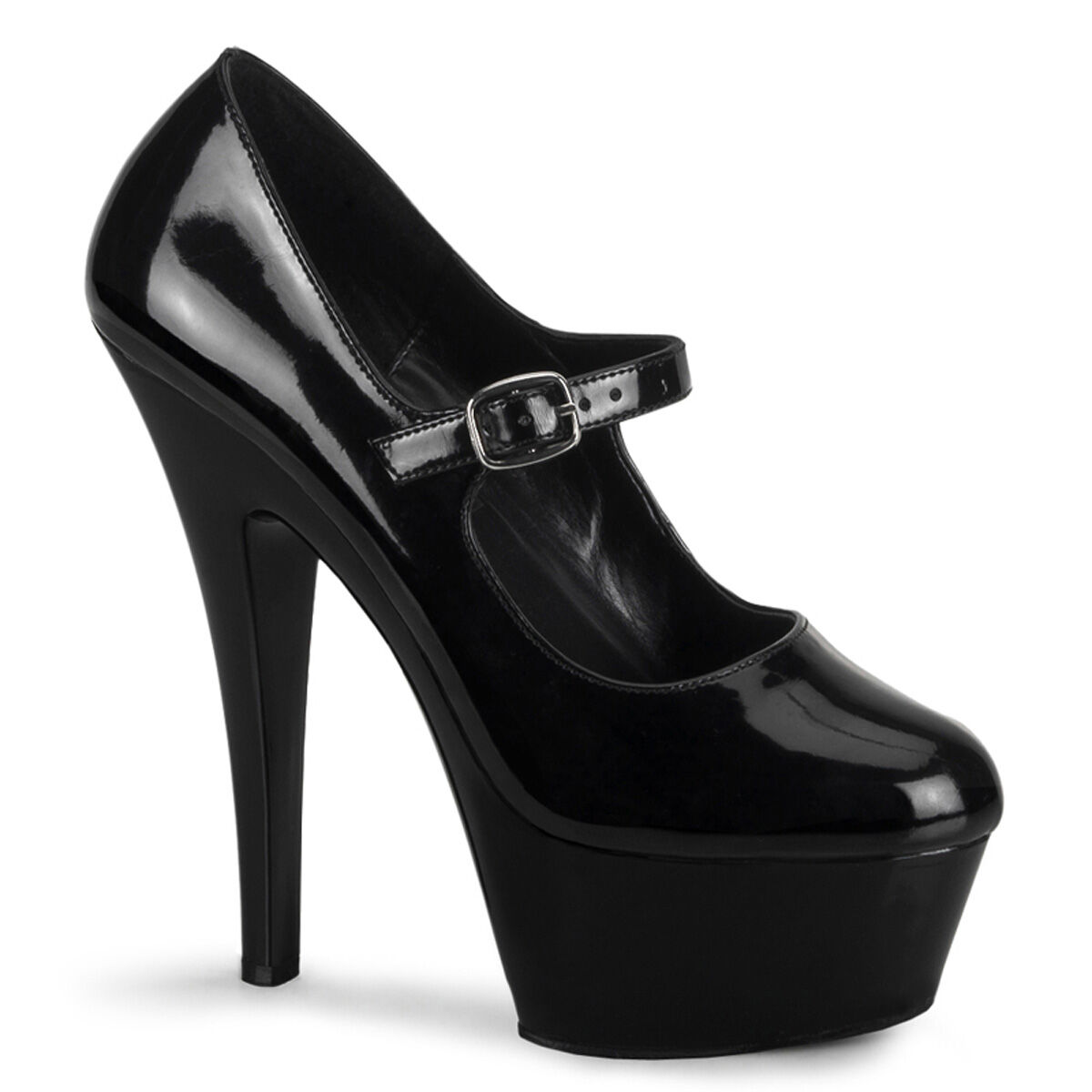 Pleaser KISS-280 Damen Pumps Schwarz  EU 36
