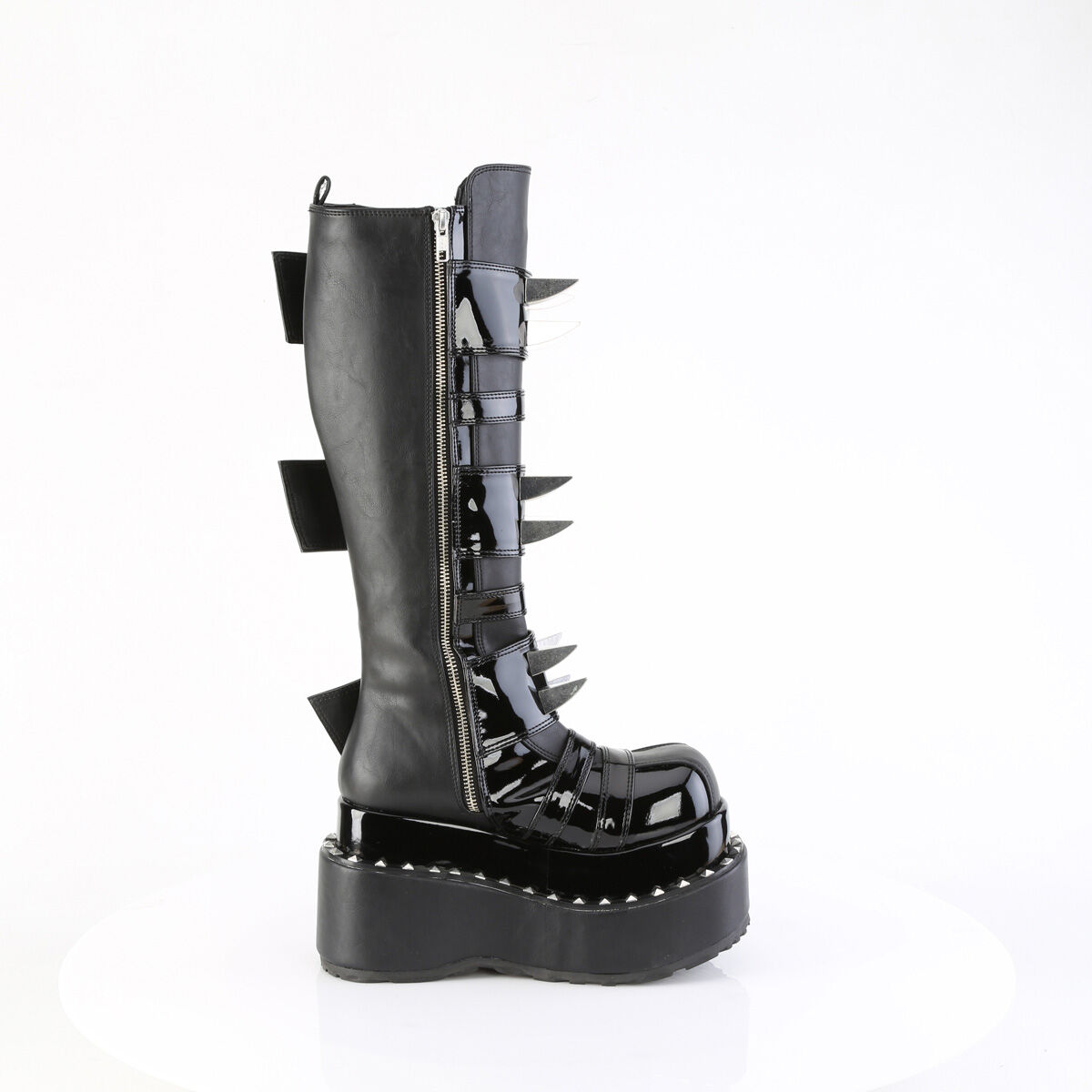 DemoniaCult BEAR-215 Damen Stiefel Schwarz  EU 37