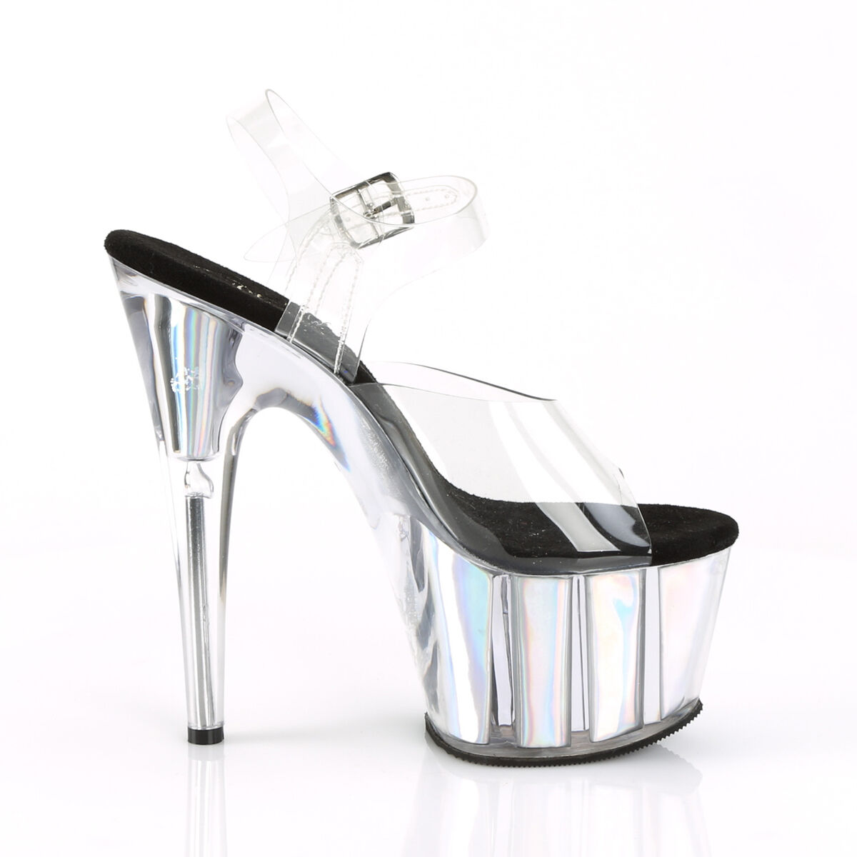 Pleaser ADORE-708HGI Damen Sandale Transparent  EU 35