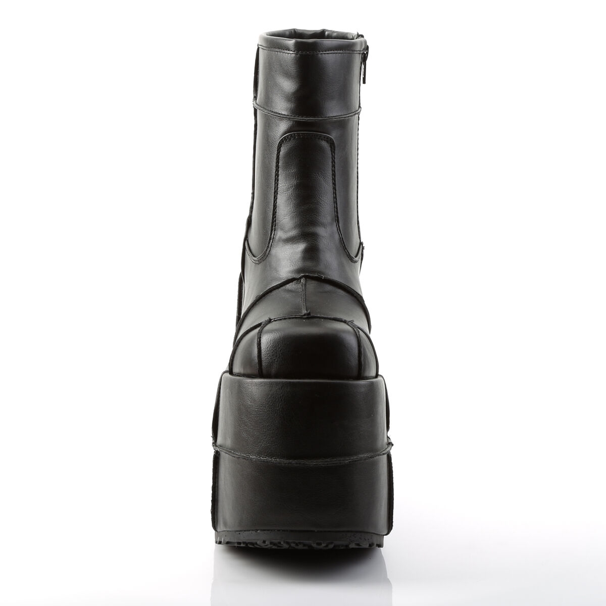 DemoniaCult STACK-201 Unisex Stiefelette Schwarz  EU 37
