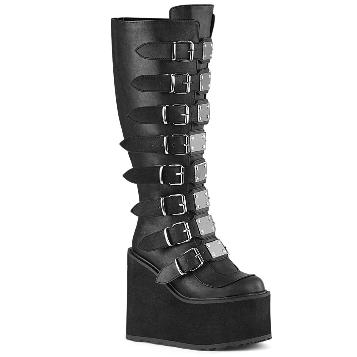 DemoniaCult SWING-815WC Damen Weitschaft Stiefel