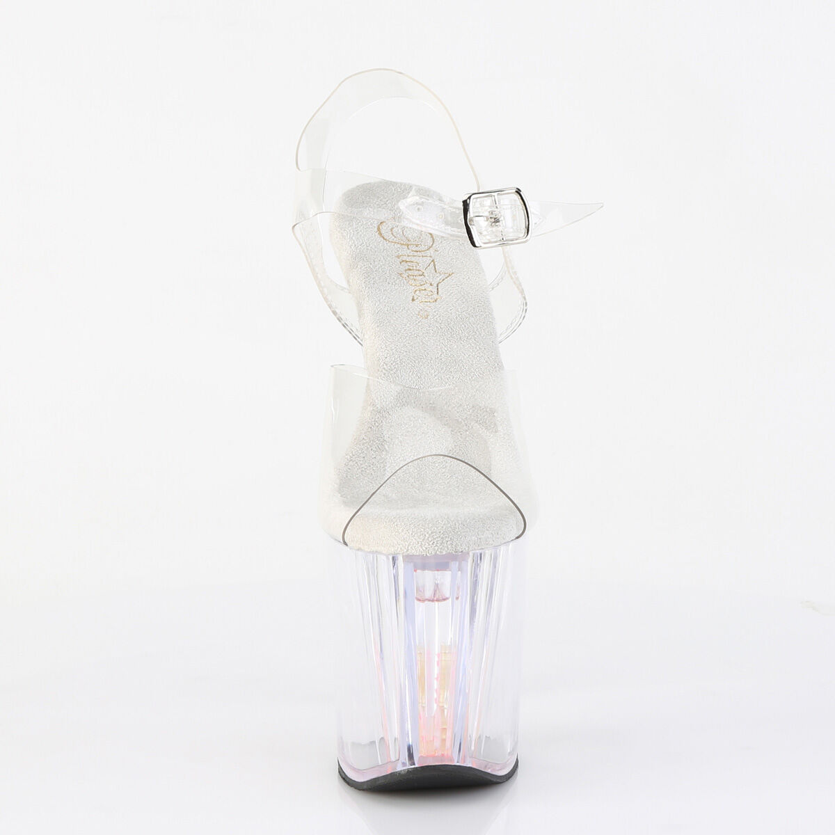 Pleaser ENCHANT-708AQUA-01 Damen Sandale Transparent  EU 35