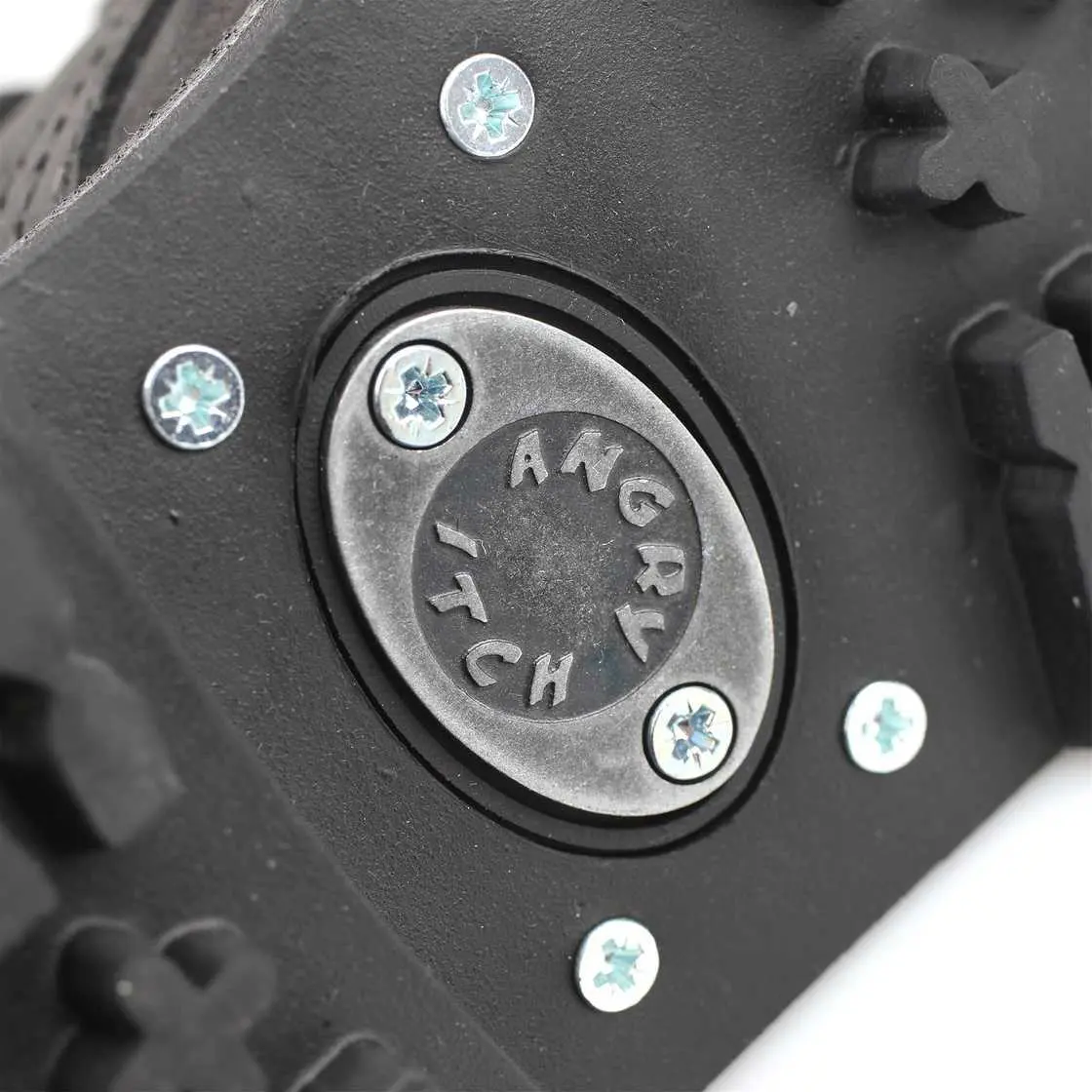 Angry Itch - 8-Trous Gothique Punk Bleu Cuir Rangers - Pointures 36-48 - Fabriquée En EU!, EU