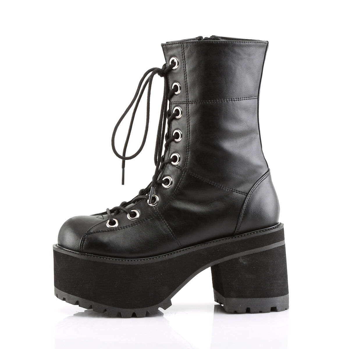 DemoniaCult RANGER-301 Damen Stiefel Schwarz  EU 37