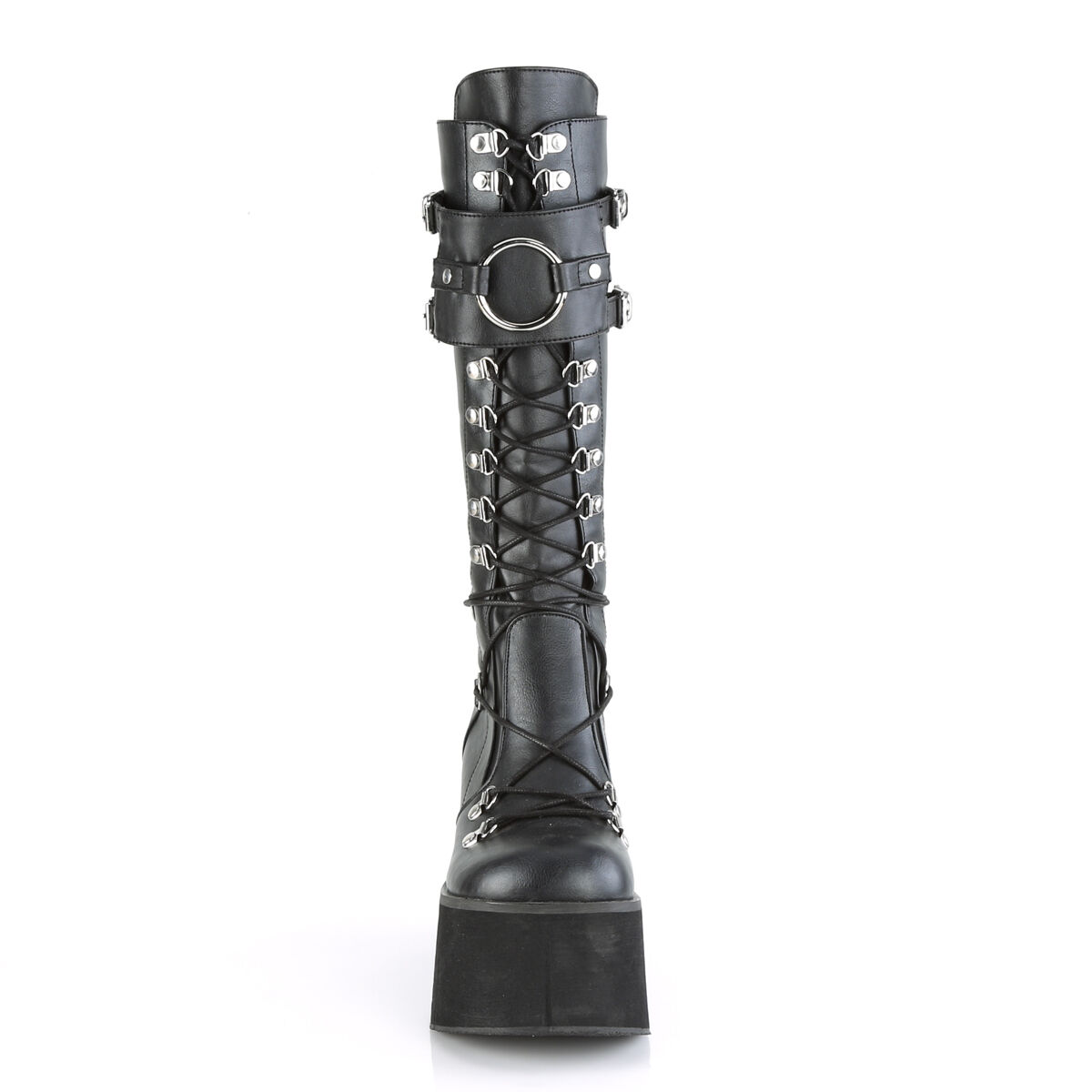 DemoniaCult KERA-200 Damen Stiefel Schwarz  EU 35