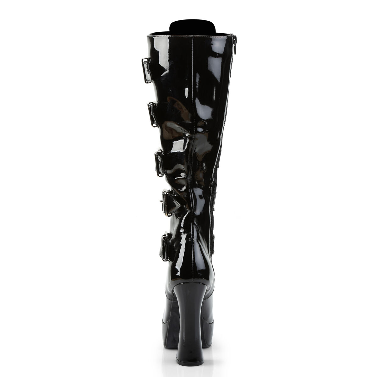 Pleaser ELECTRA-2042 Damen Stiefel Schwarz Lack EU 38