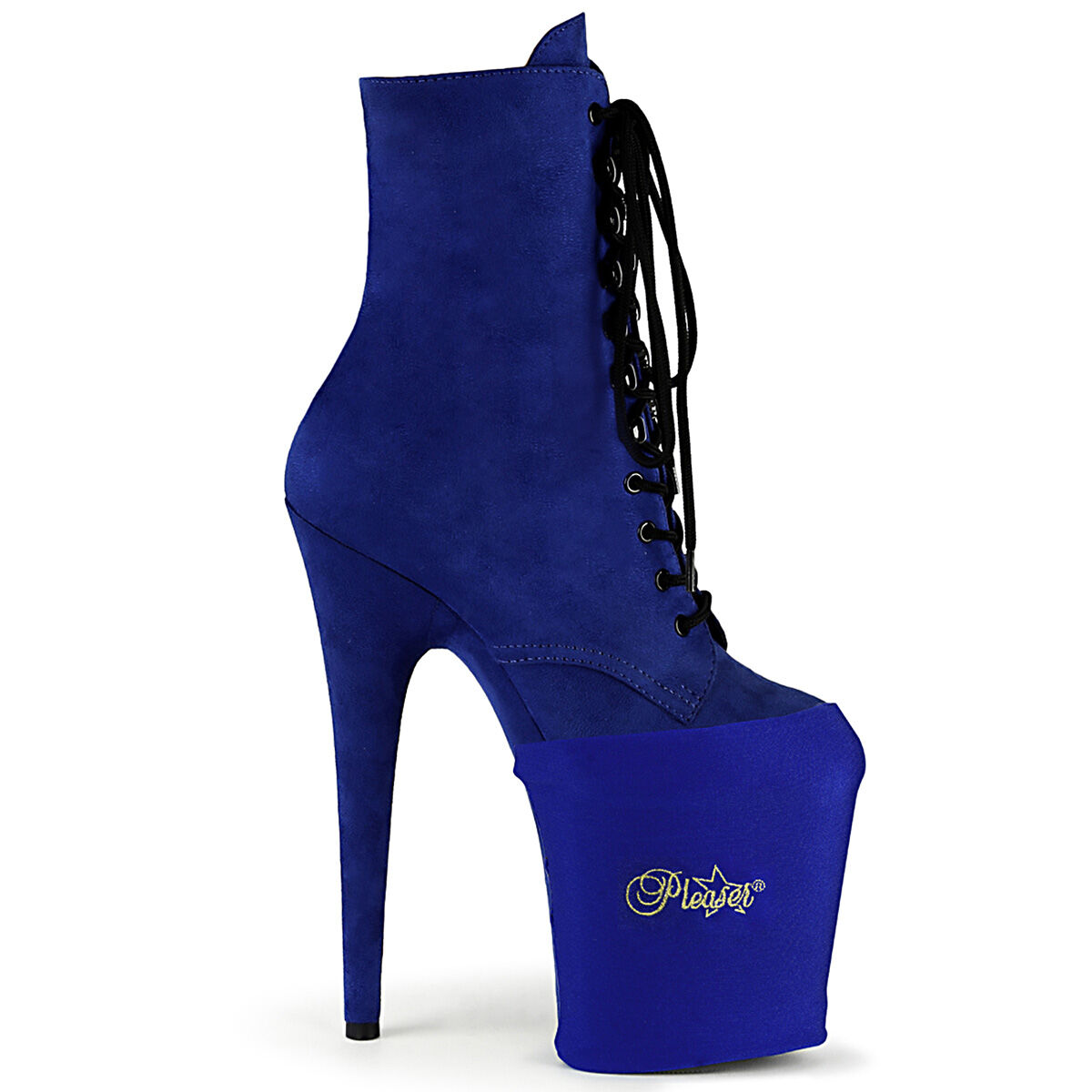 Pleaser PSP-RYBLLYR Plateau Protektor Socken Königsblau