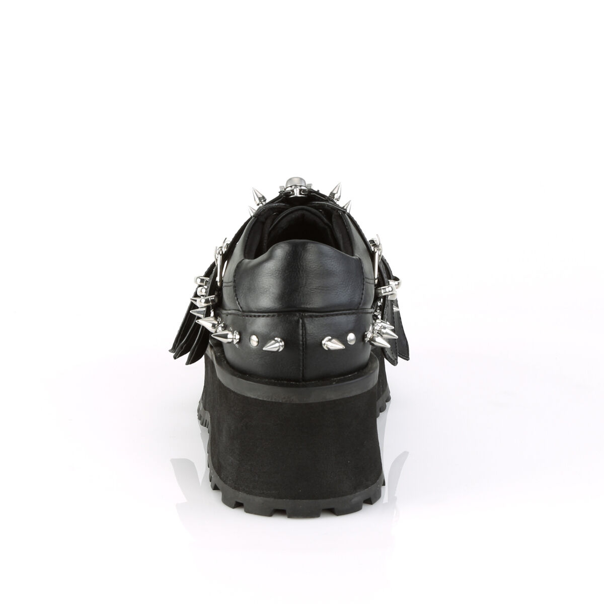 DemoniaCult GRAVEDIGGER-03 Unisex Halbschuh Schwarz  EU 43