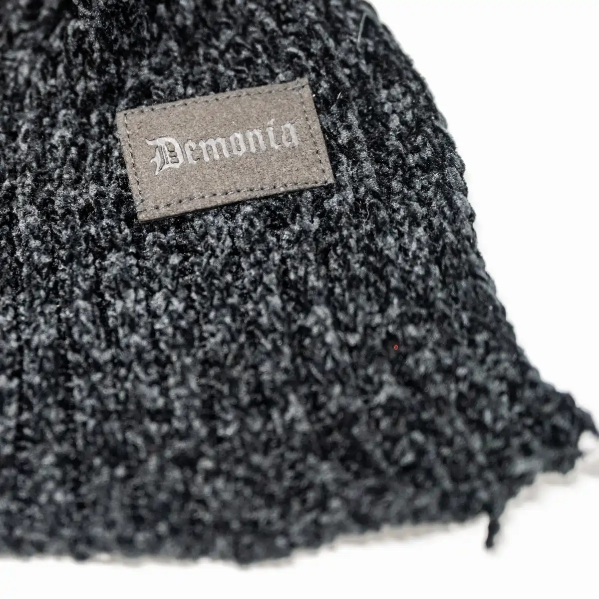 DemoniaCult Geschenkset Mütze, Schal, Handschuhe schwarz