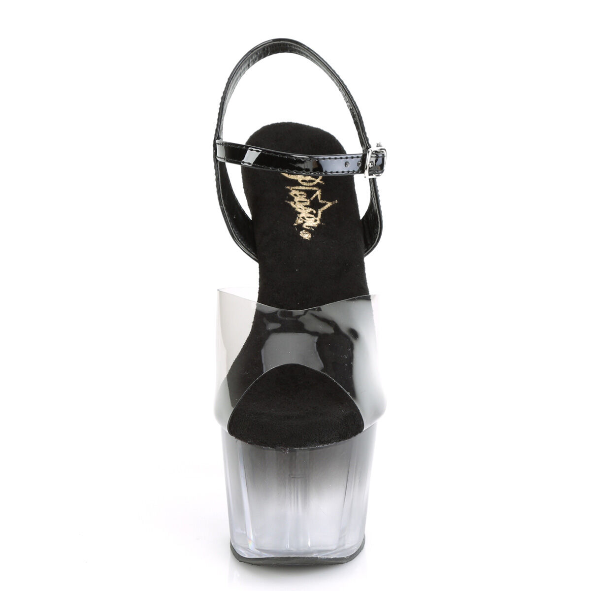 Pleaser ADORE-708T-2 Damen Sandale Schwarz  EU 36