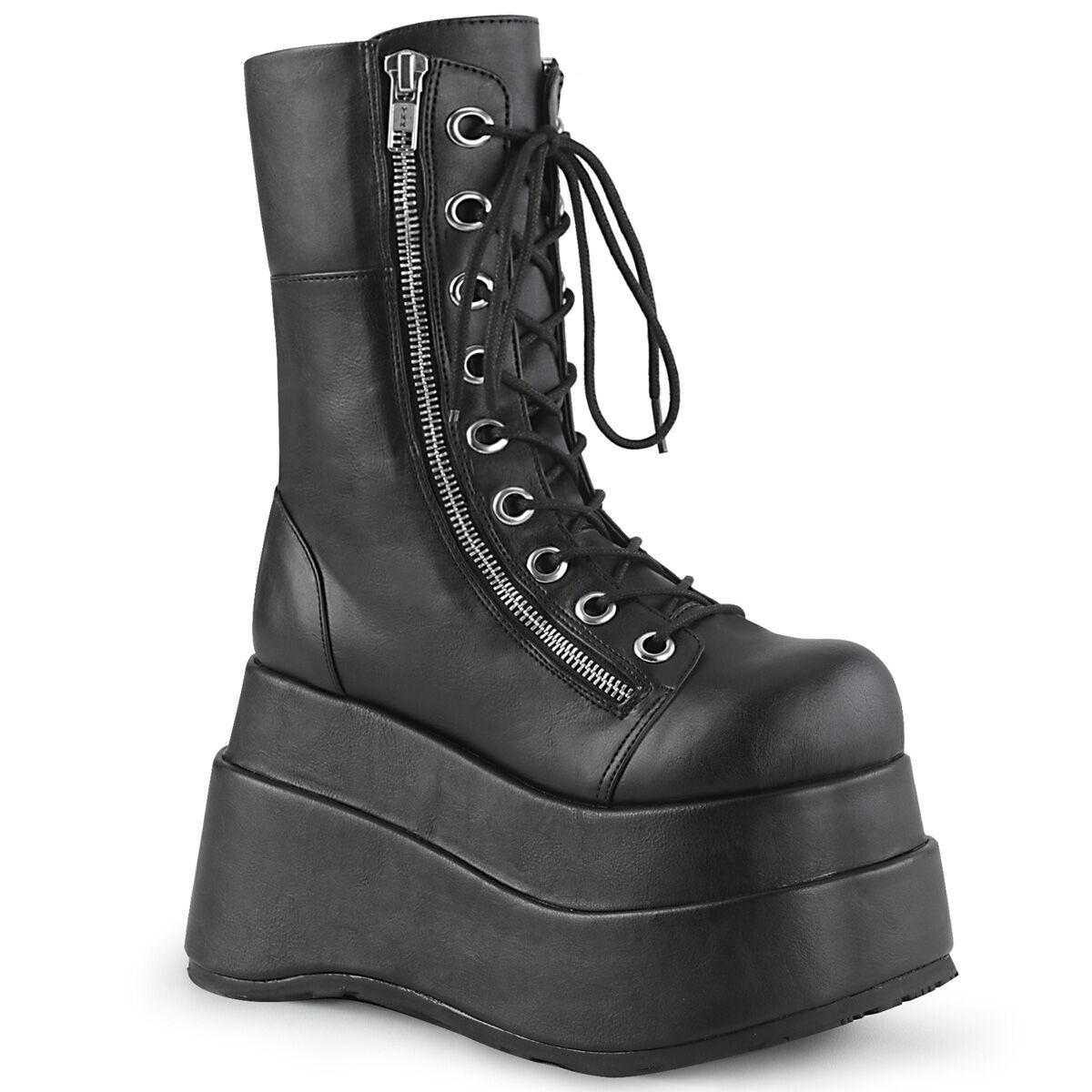 DemoniaCult BEAR-265 Damen Stiefel Schwarz  EU 36