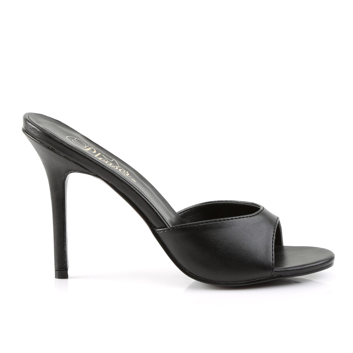 Pleaser CLASSIQUE-01 Damen Slipper Schwarz  EU 42