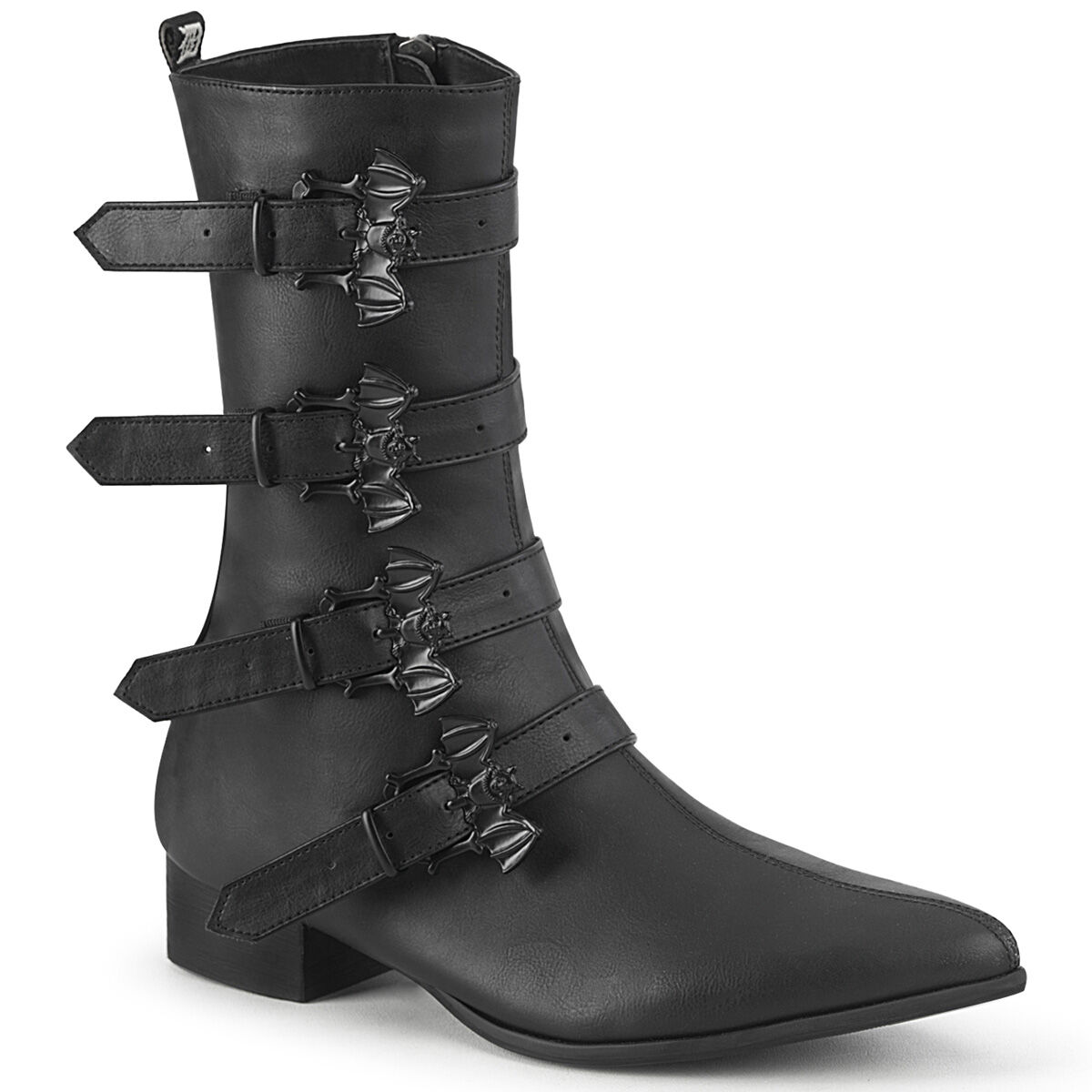 DemoniaCult WARLOCK-110-B Unisex Stiefel Schwarz