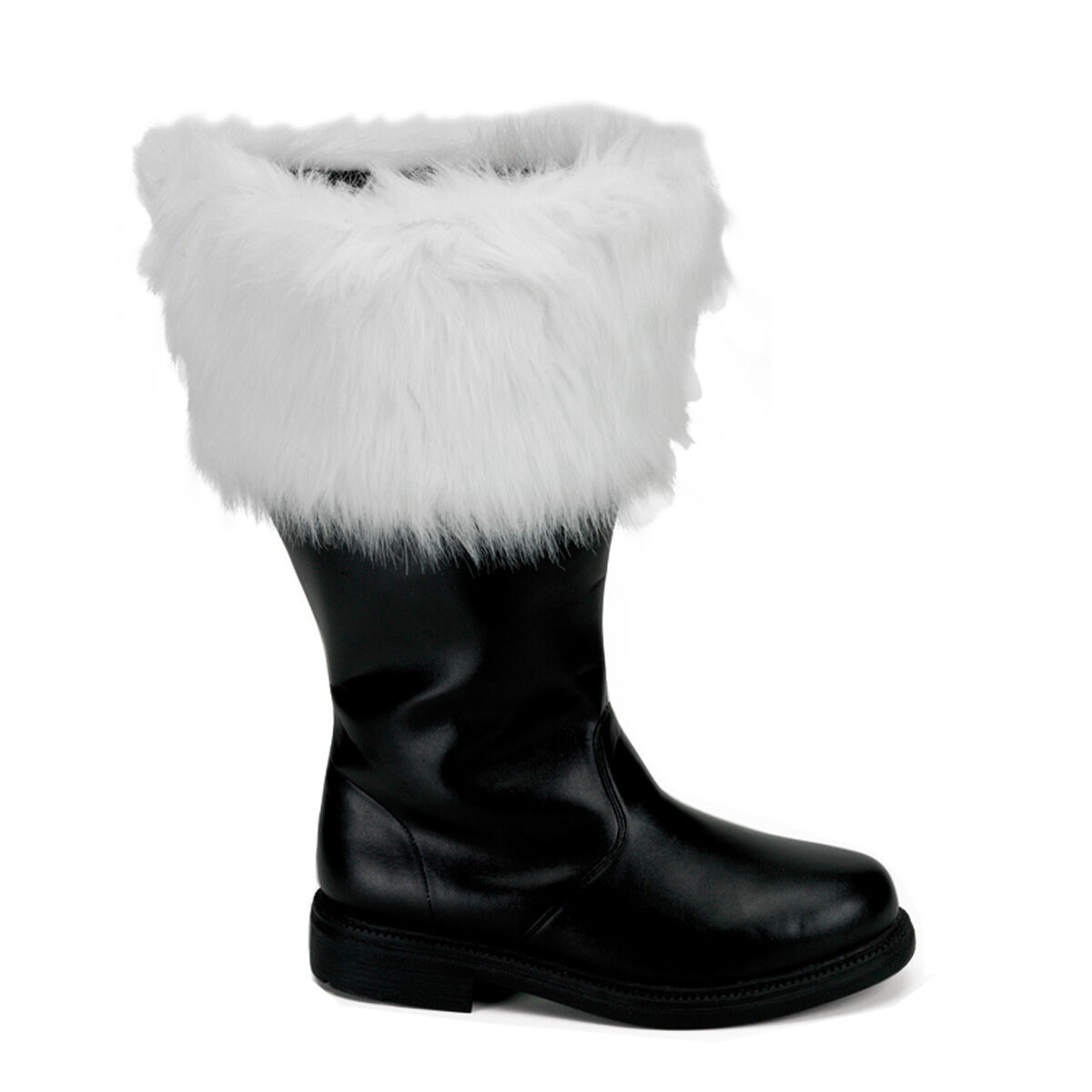 Funtasma SANTA-106WC XMAS Weitschaft Stiefel Schwarz Weiß