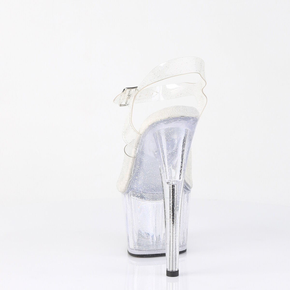 Pleaser ADORE-708MMG Damen Sandale Transparent  EU 41