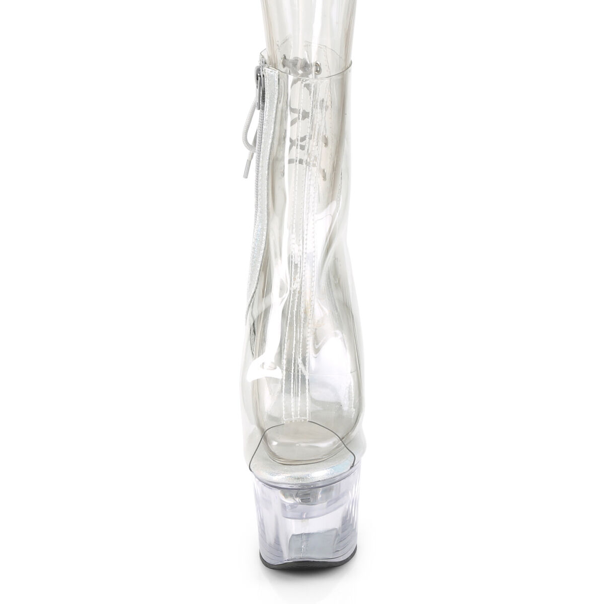 Pleaser FLASHDANCE-1018C-7 Damen Stiefelette Transparent  EU 35