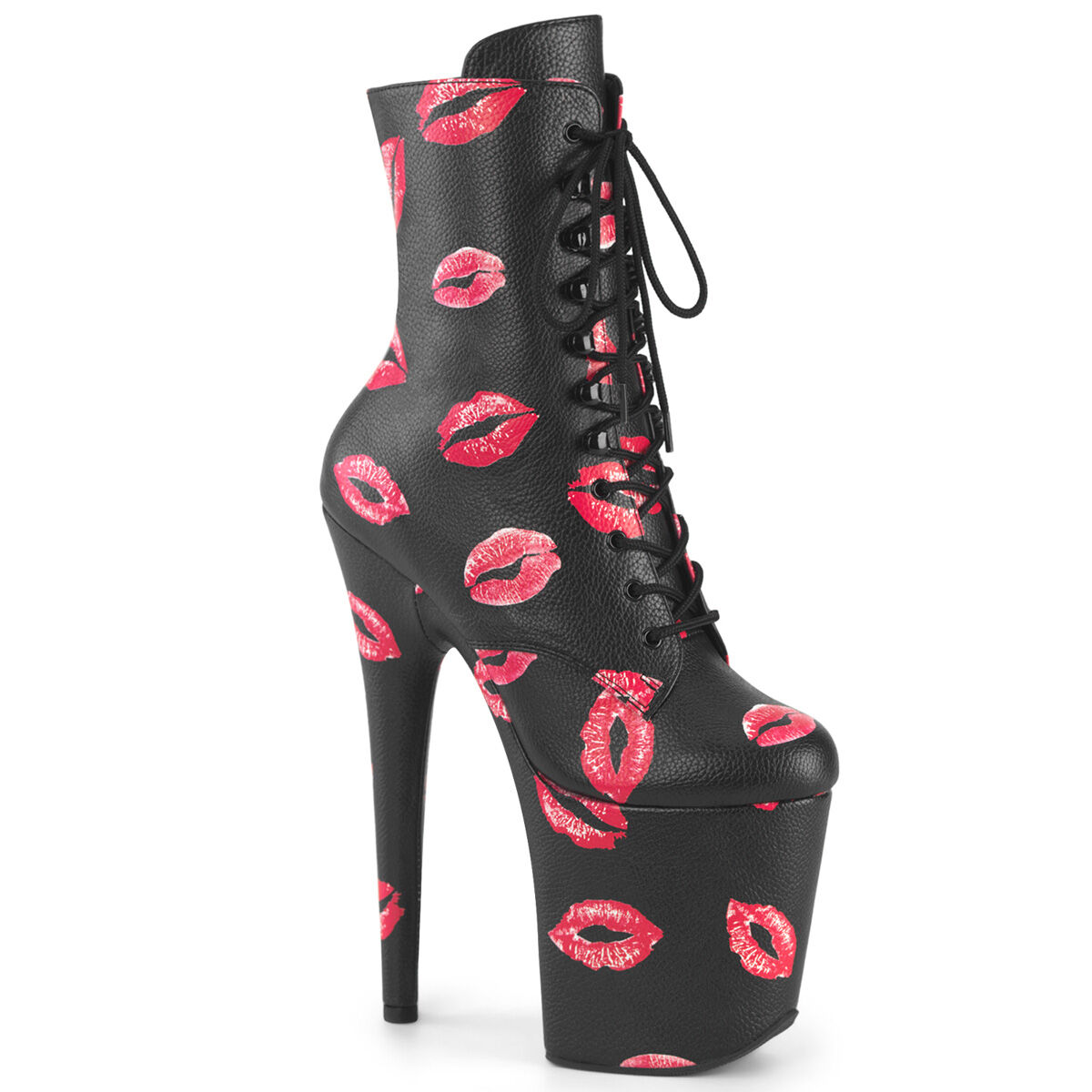 Pleaser FLAMINGO-1020KISSES Damen Stiefelette
