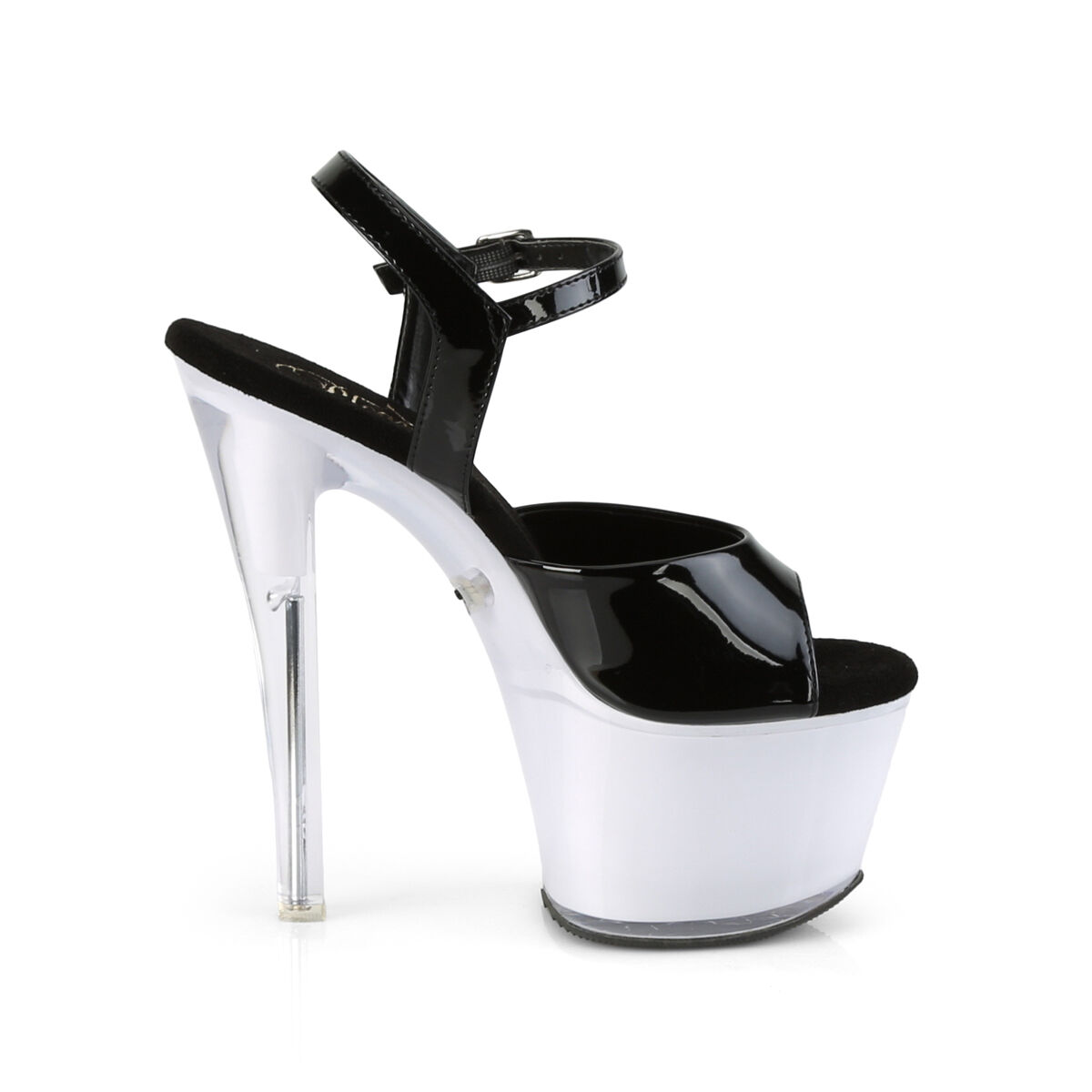 Pleaser DISCOLITE-709 Damen Sandale Schwarz  EU 35