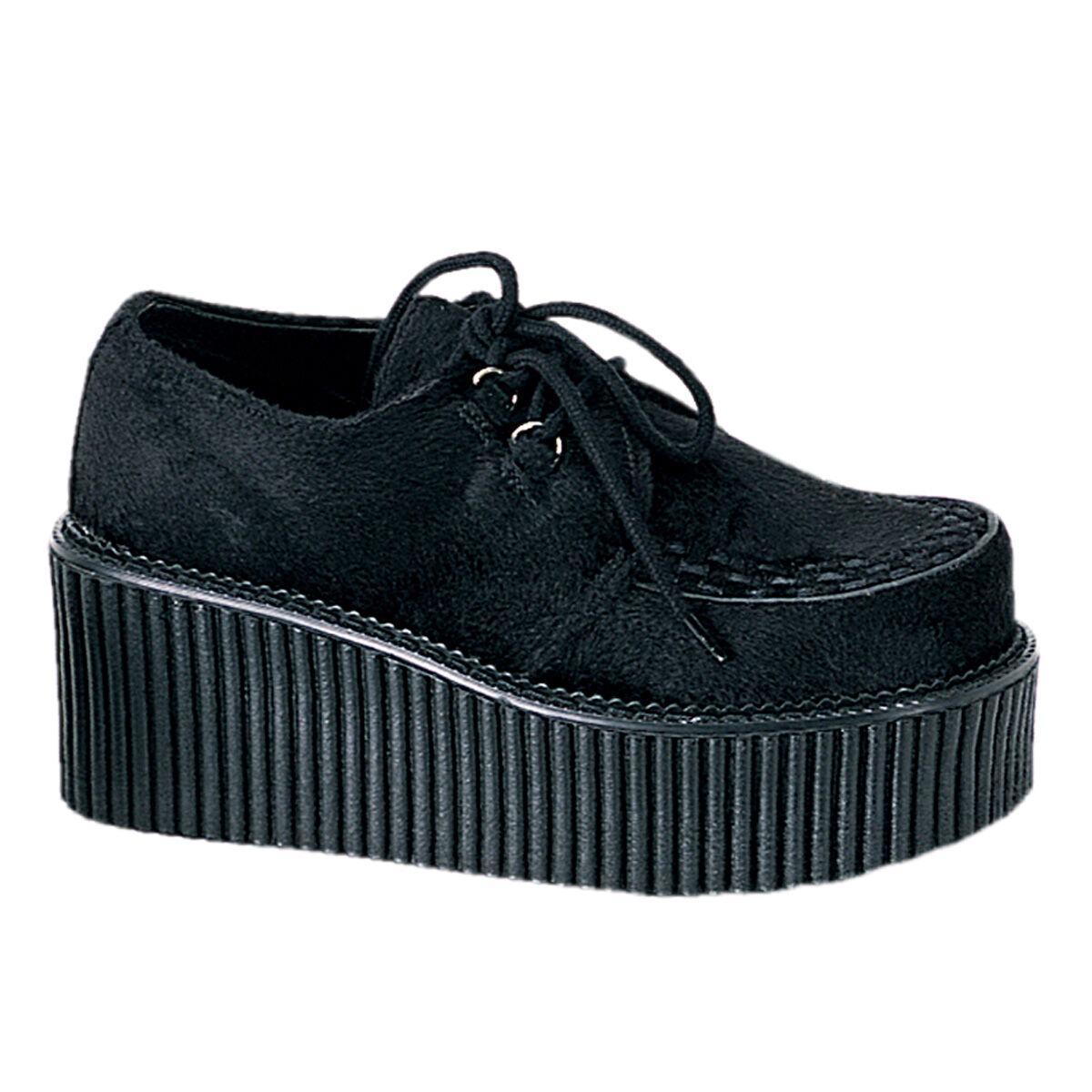 DemoniaCult CREEPER-202 Damen Creeper Schwarz  EU 37