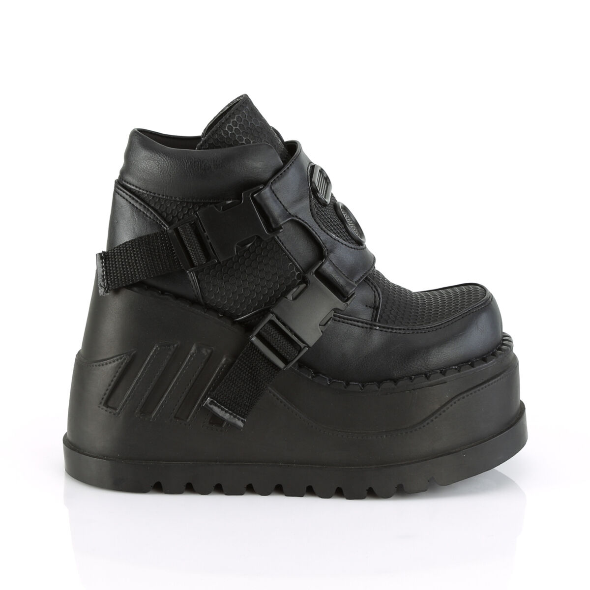 DemoniaCult STOMP-15 Damen Stiefelette Schwarz  EU 37