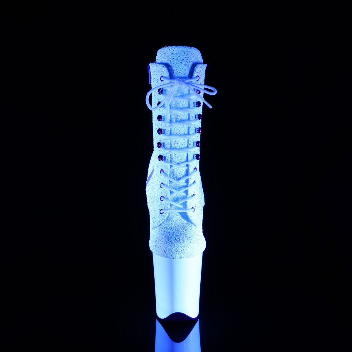 Pleaser FLAMINGO-1020LG Damen Stiefelette Weiß  EU 35