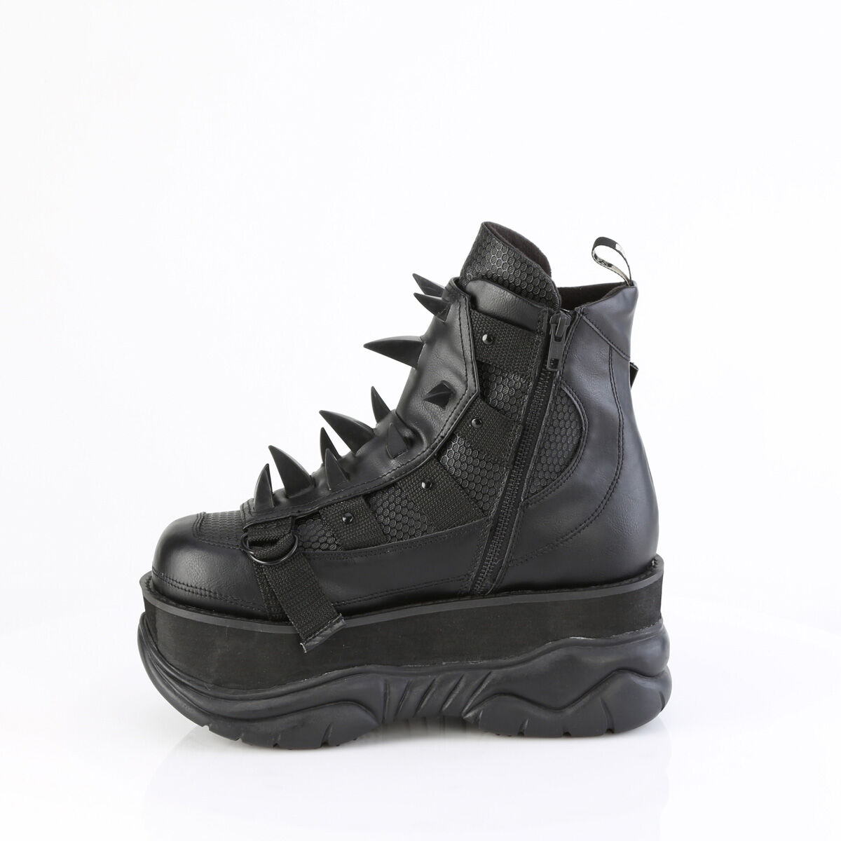 DemoniaCult NEPTUNE-68 Unisex Stiefelette Schwarz  EU 37
