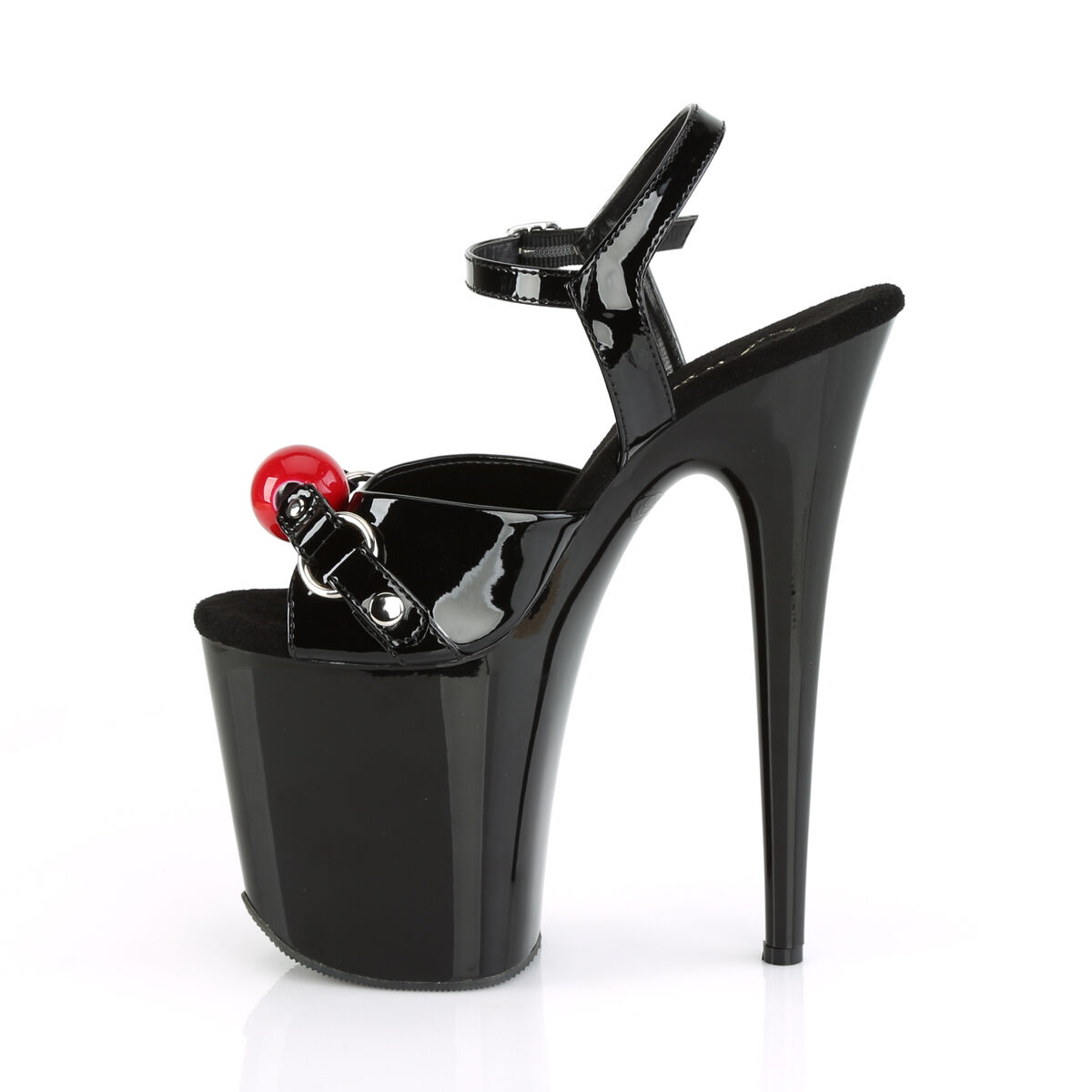 Pleaser FLAMINGO-809GB Damen Sandale Schwarz  EU 35