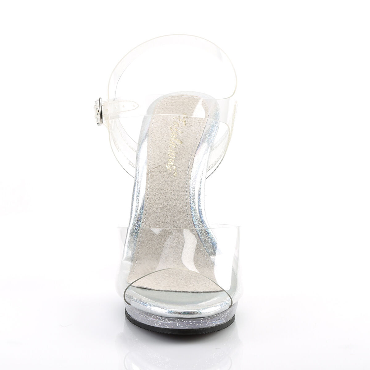 Fabulicious FLAIR-408MG Damen Sandale Transparent  EU 35