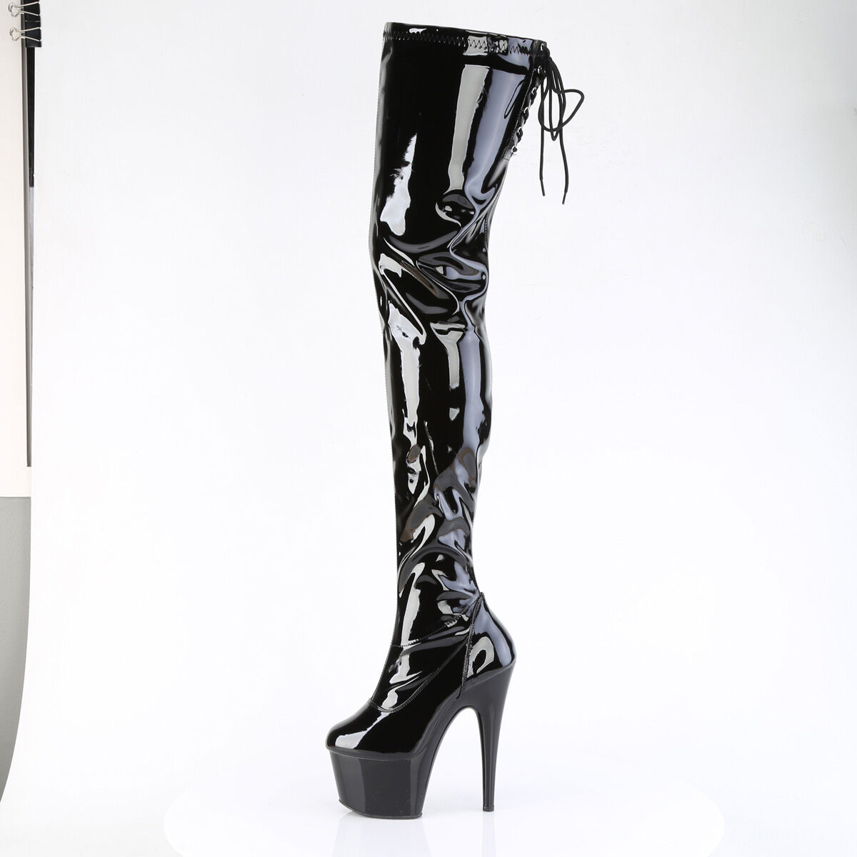 Pleaser ADORE-4000SLT Damen Stiefel Schwarz  EU 35
